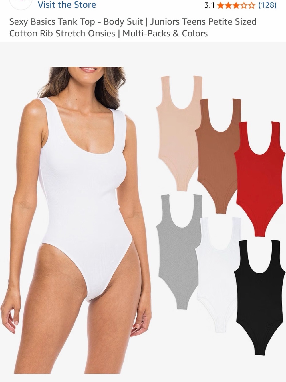 5 pack of Body suits from Amazon